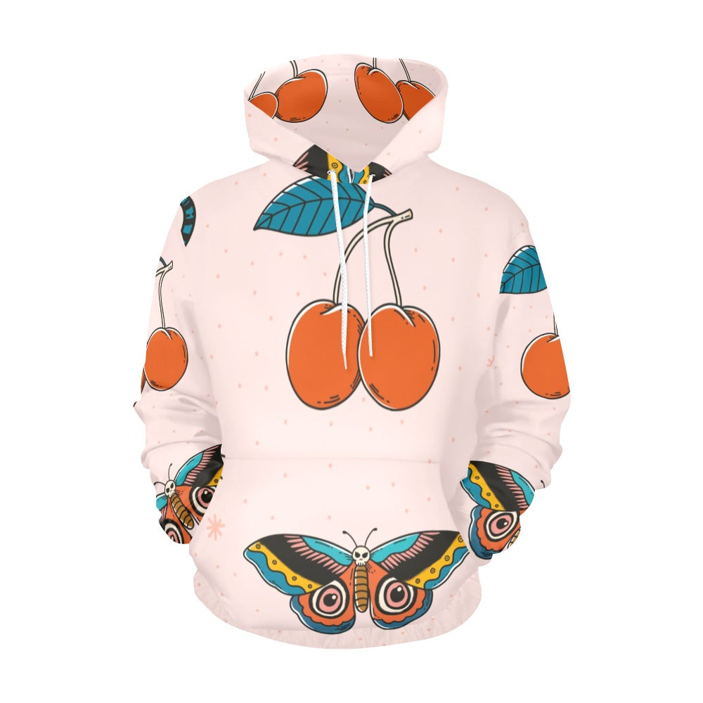 Retro Tattoo Set All Over Print Hoodie