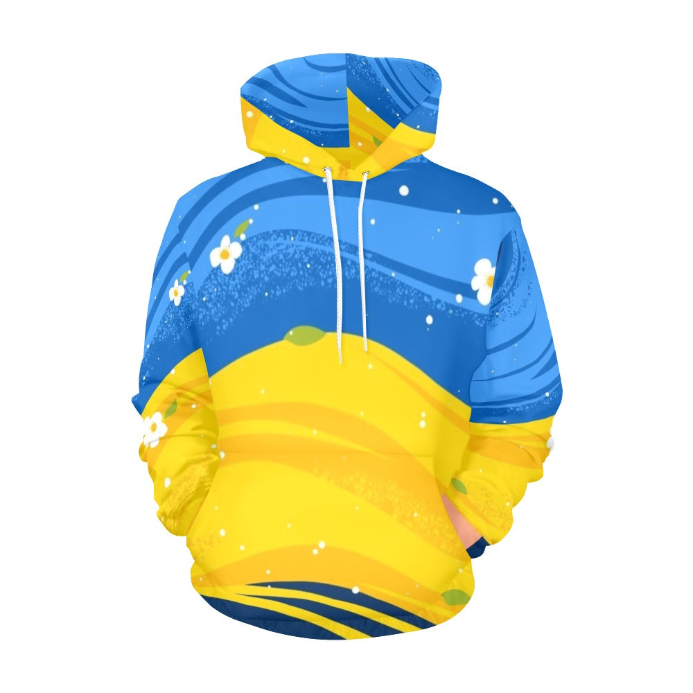 National Holiday Ukraine Independence Day All Over Print Hoodie