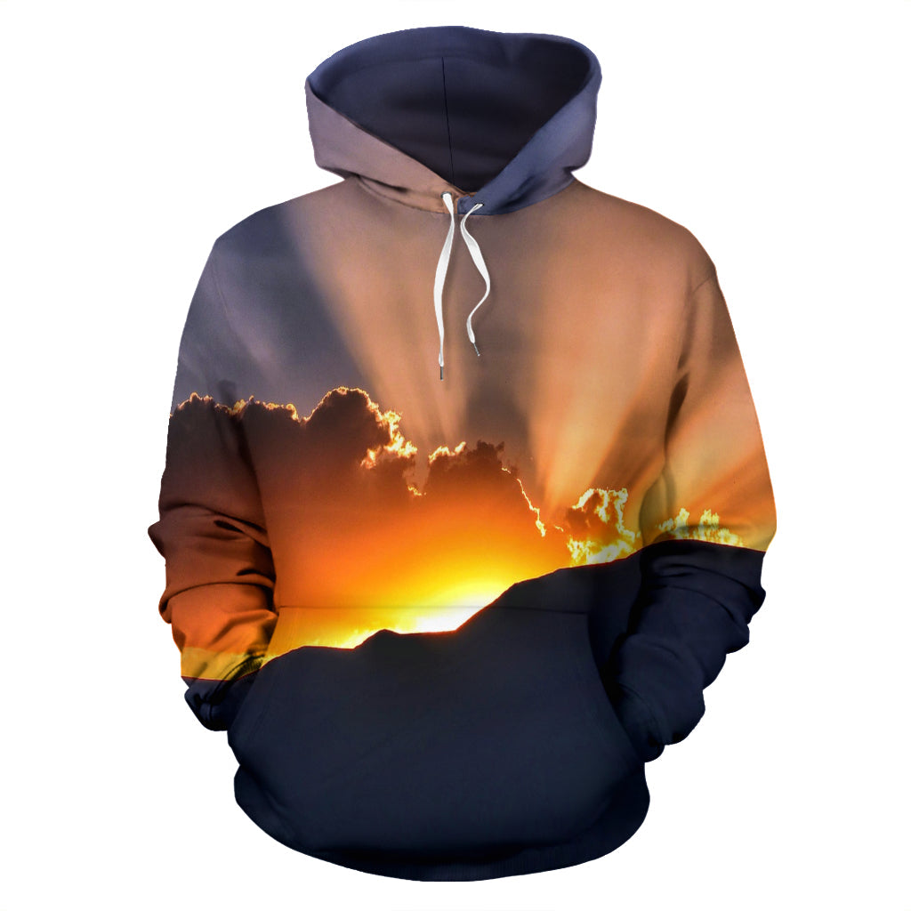 Sun's Rays Pullover Hoodie