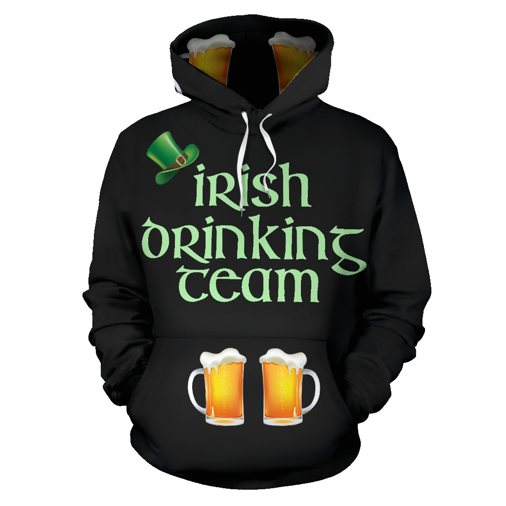 St Patricks Day All Over Hoodie - Top Content | POD Collection | Free Shipping