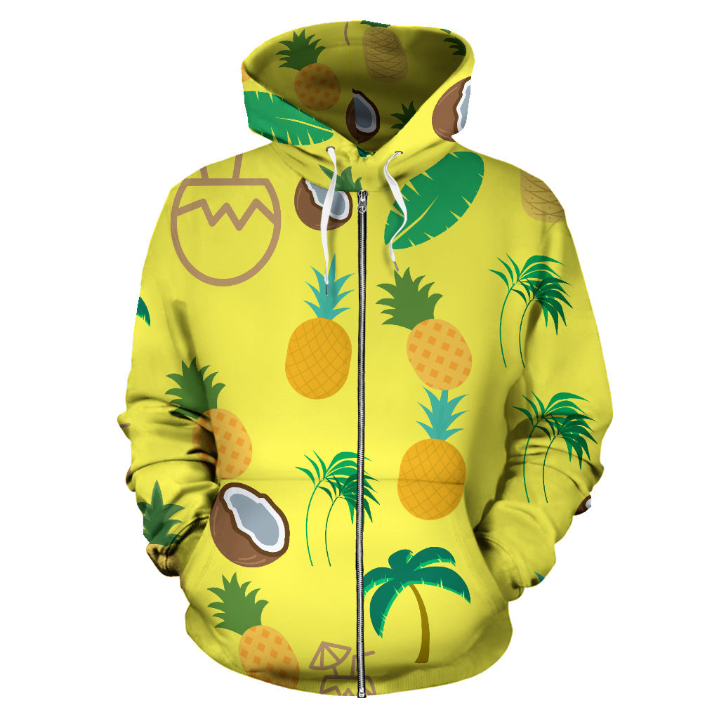 Pina Colada Zip-Up Hoodie