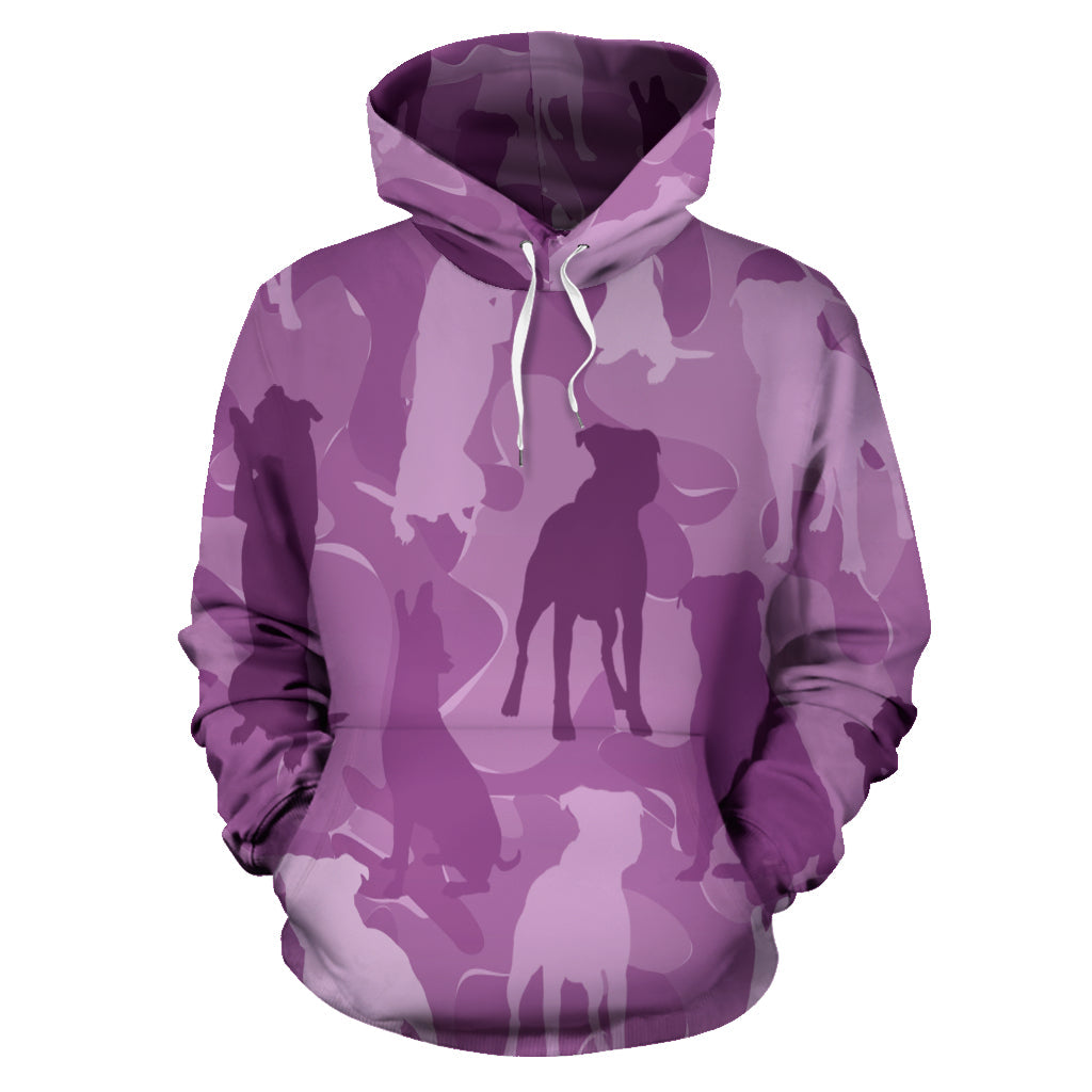 Staffordshire Bull Terrier (Staffie) Pink Hoodie