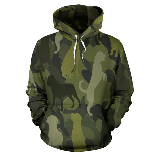 Rottweiler Dark Green Hoodie