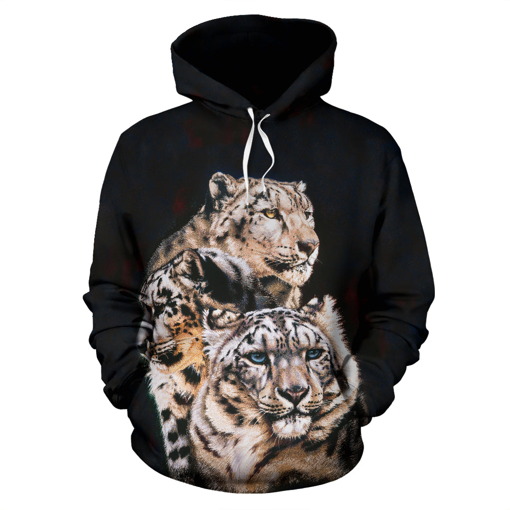 Snow Leopard Hoodie - Top Content | POD Collection | Free Shipping