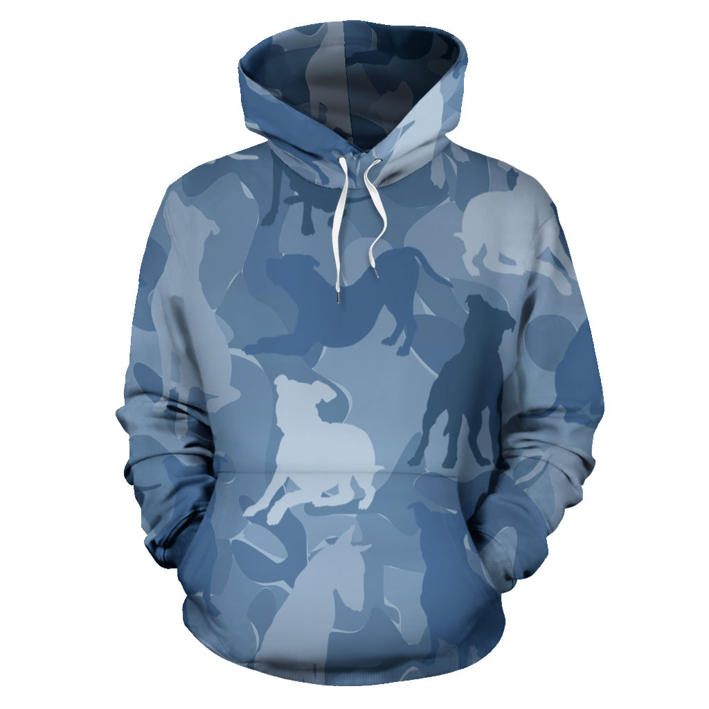 Pitbull Light Blue Hoodie