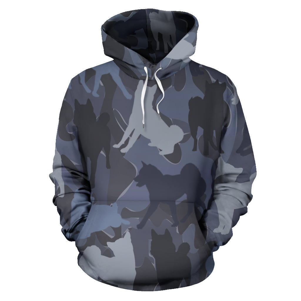 Shiba Inu Dark Blue Hoodie