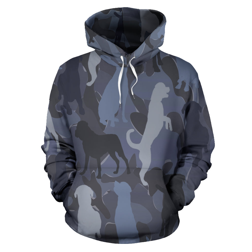 Rottweiler Dark Blue Hoodie