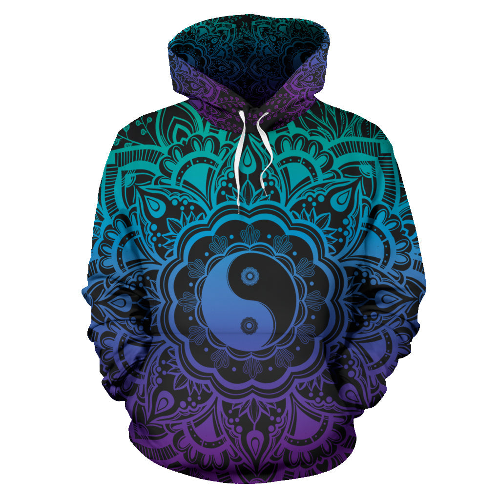 YinYang Mandala 2 Hoodie - Top Content | POD Collection | Free Shipping