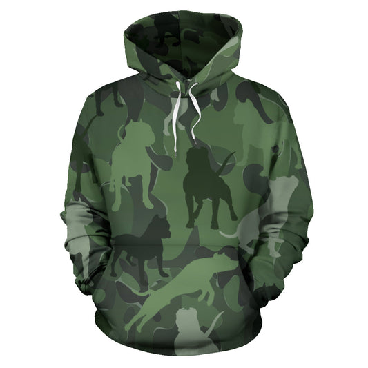 Pitbull Dark Green Hoodie