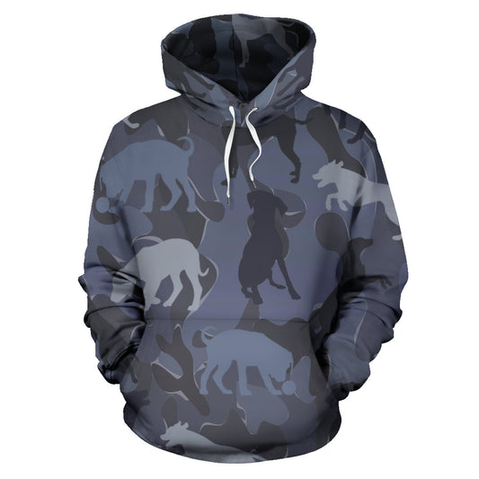 Dalmatian Dark Blue Hoodie