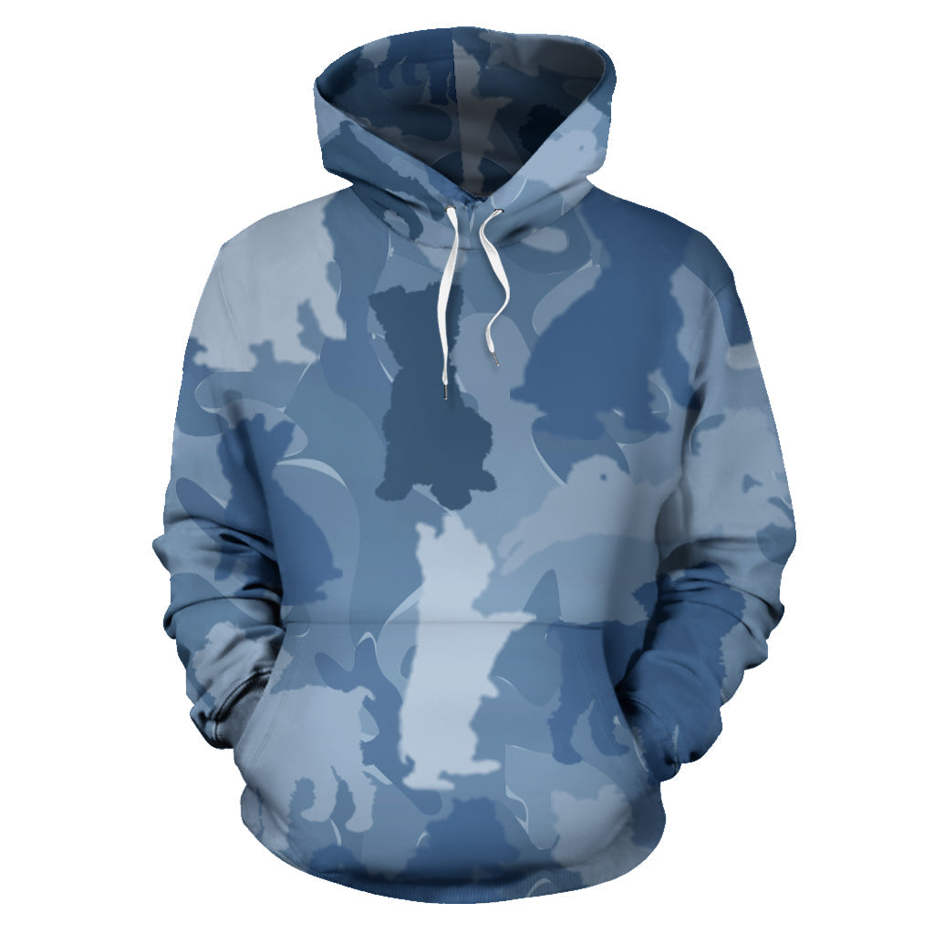 Yorkie Light Blue Hoodie