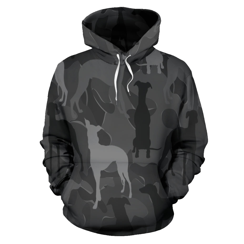 Whippet Dark Grey Hoodie