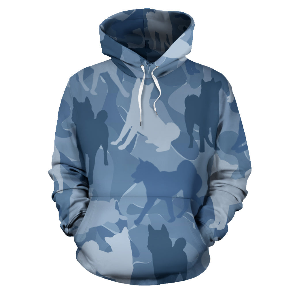 Shiba Inu Light Blue Hoodie