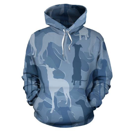 Whippet Light Blue Hoodie