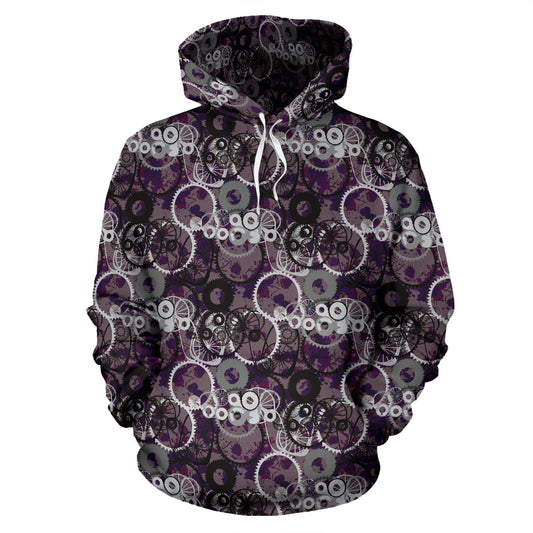 Steampunk Purple Hoodie