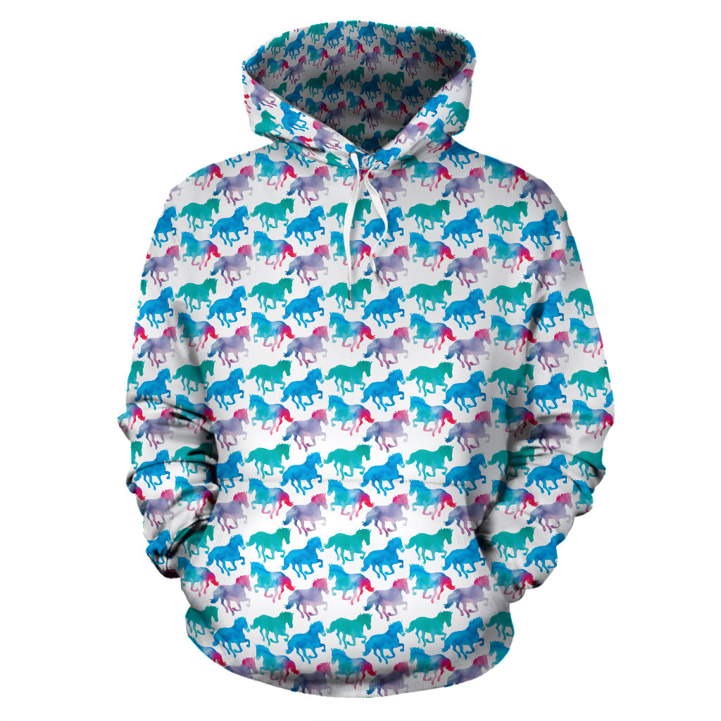 Watercolor Horse s Hoodie