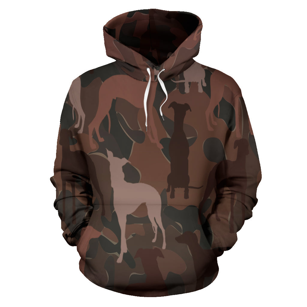 Whippet Maroon Hoodie