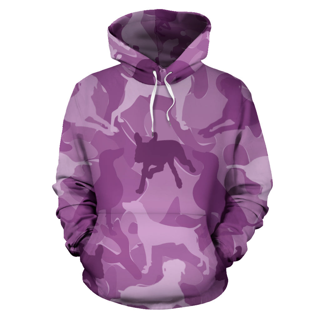 Weimaraner Pink Hoodie