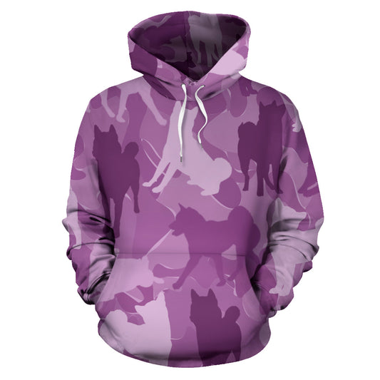 Shiba Inu Pink Hoodie