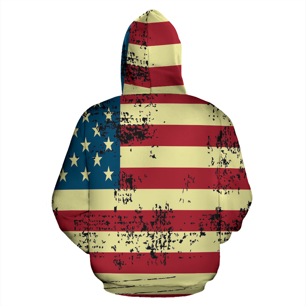 American Flag Hoodie - Top Content | POD Collection | Free Shipping