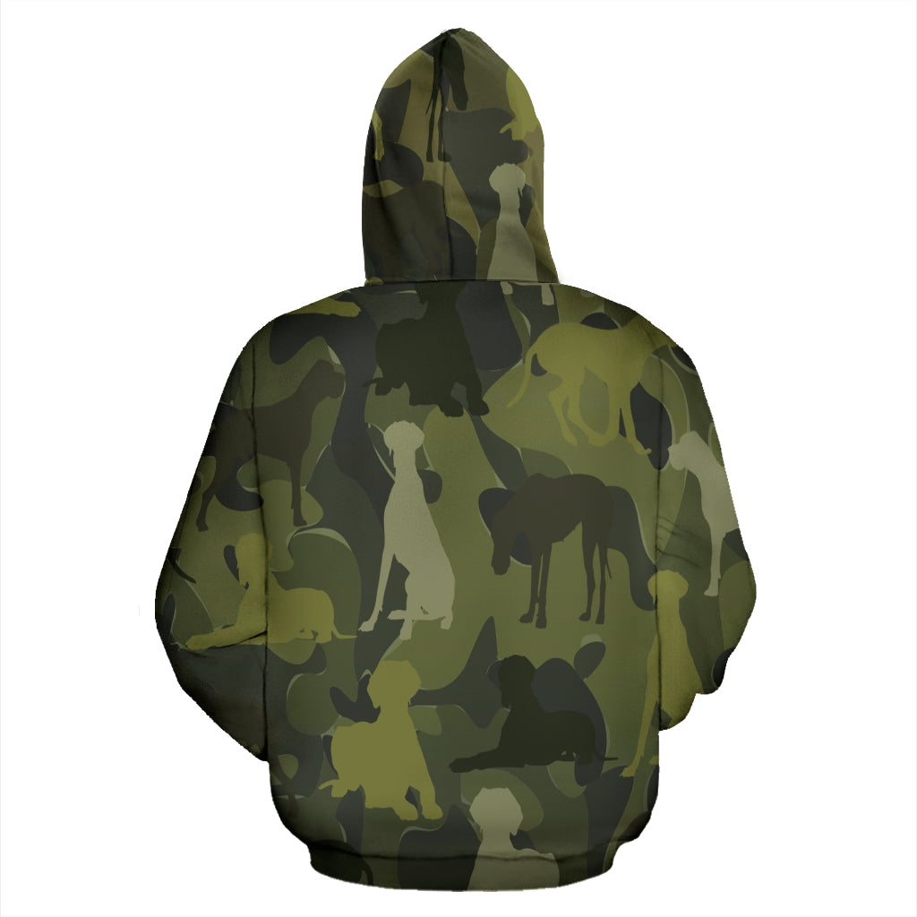 Golden Retriever Dark Green Hoodie