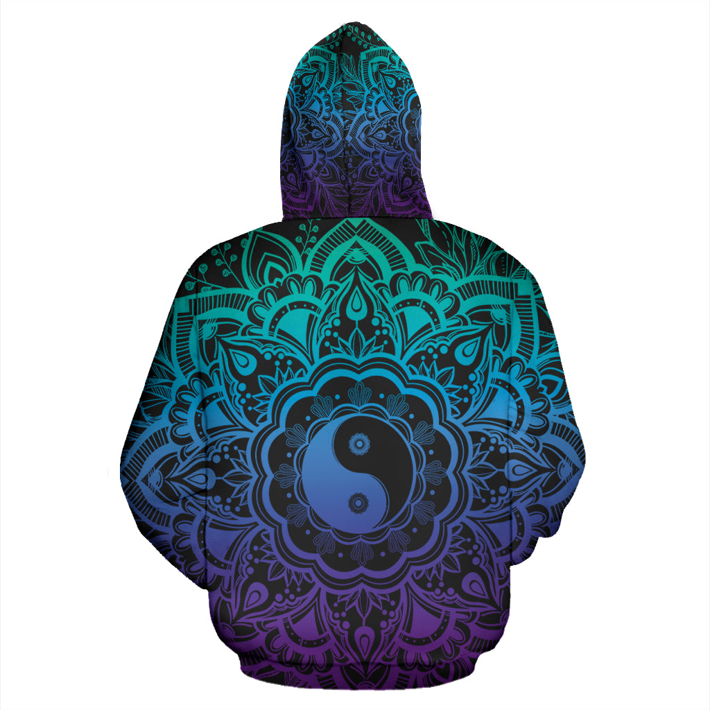 YinYang Mandala 2 Hoodie - Top Content | POD Collection | Free Shipping