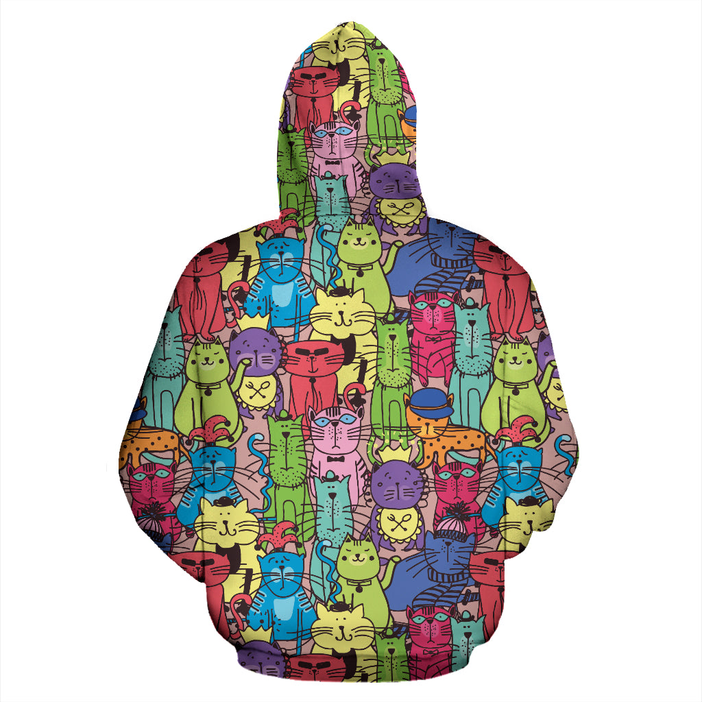 Cartoon Cat Hoodies - Top Content | POD Collection | Free Shipping