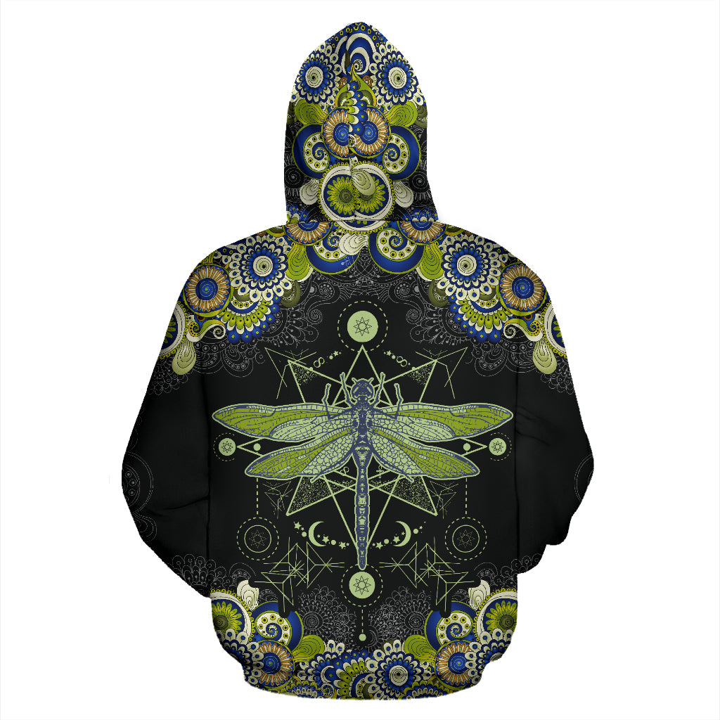 Mandala Dragonfly Hoodie