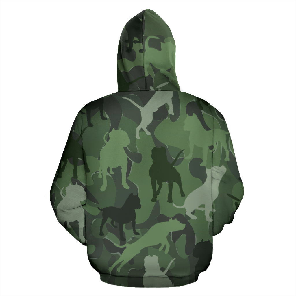 Pitbull Dark Green Hoodie