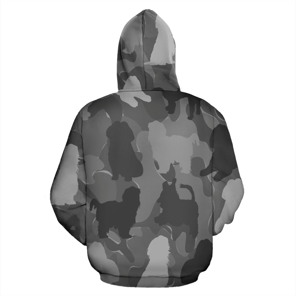 Shih Tzu Light Grey Hoodie