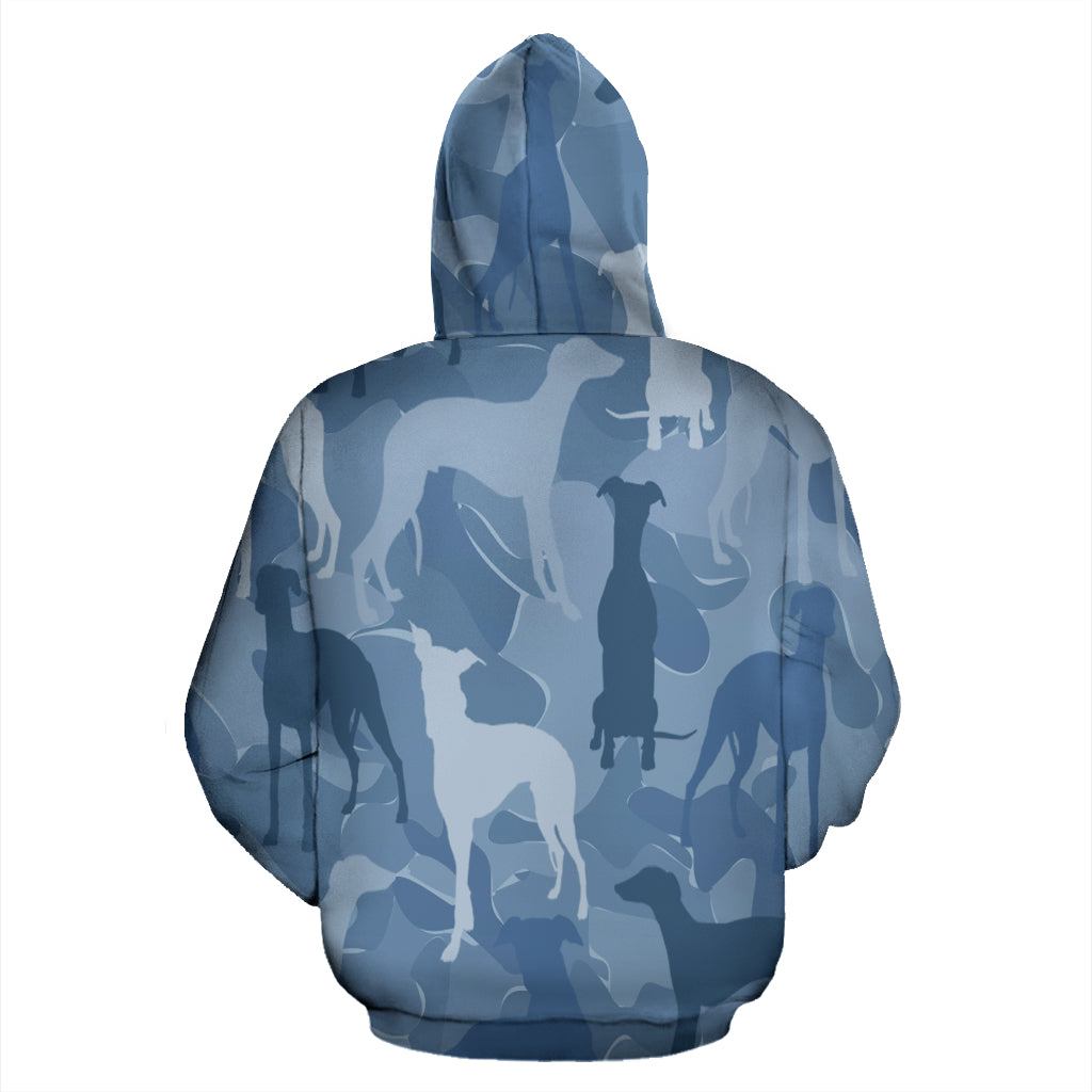 Whippet Light Blue Hoodie