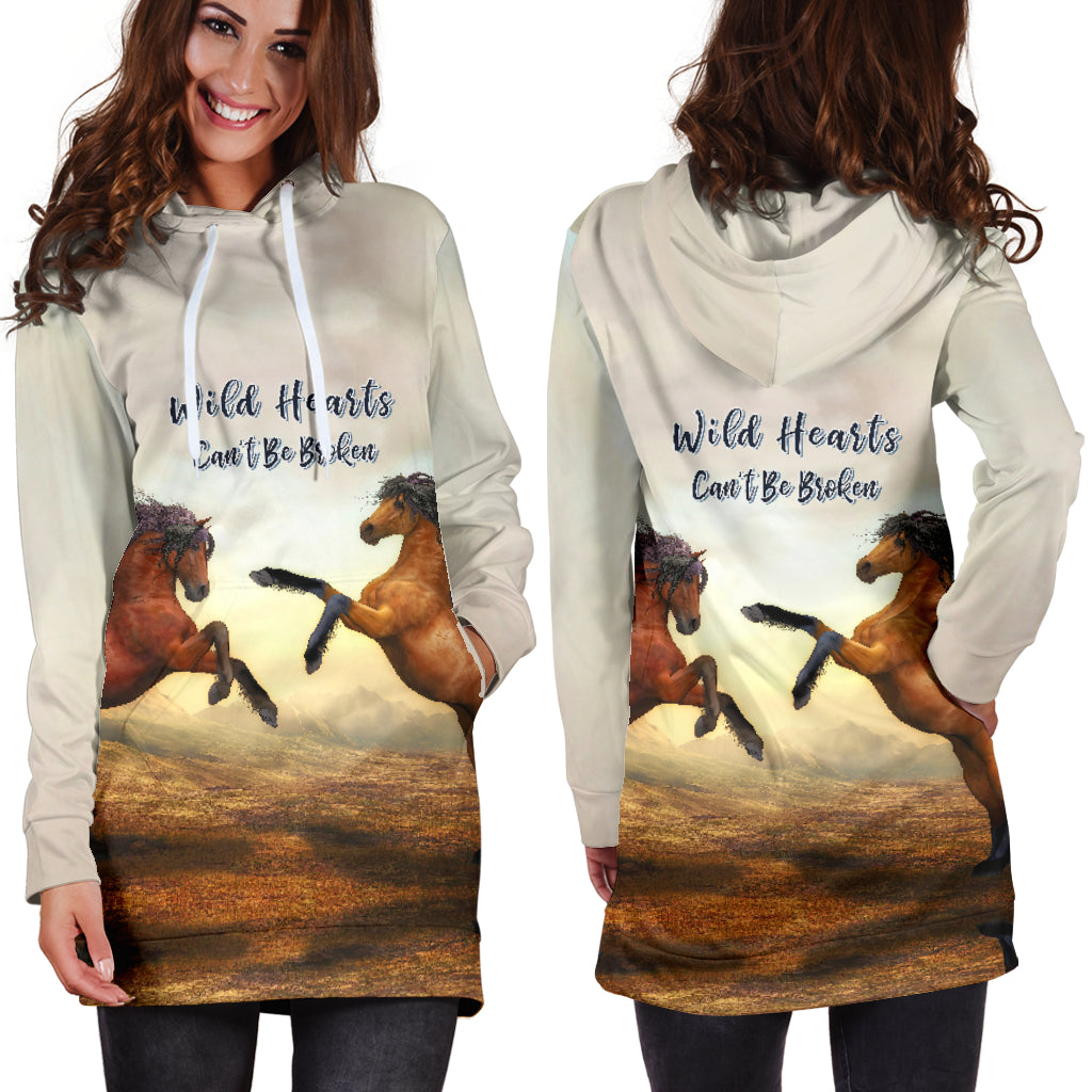 Wild Hearts Can't Be Broken Hoodie Dress