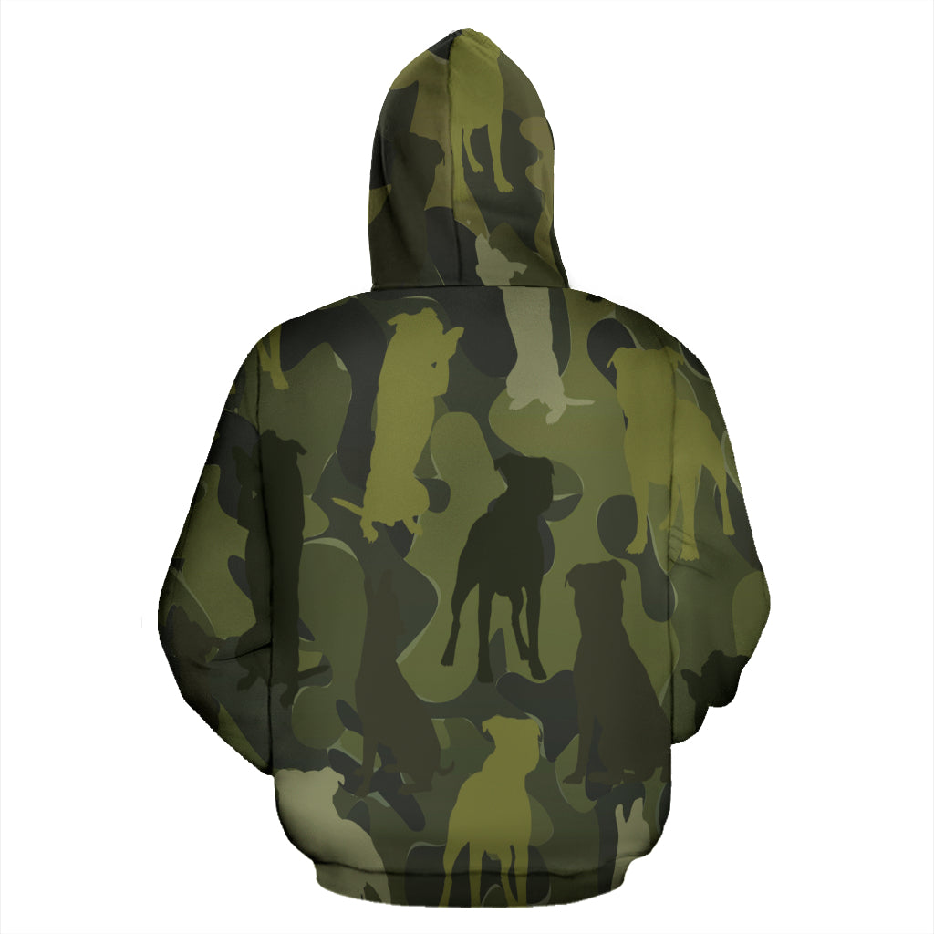 Staffordshire Bull Terrier (Staffie) Dark Green Hoodie