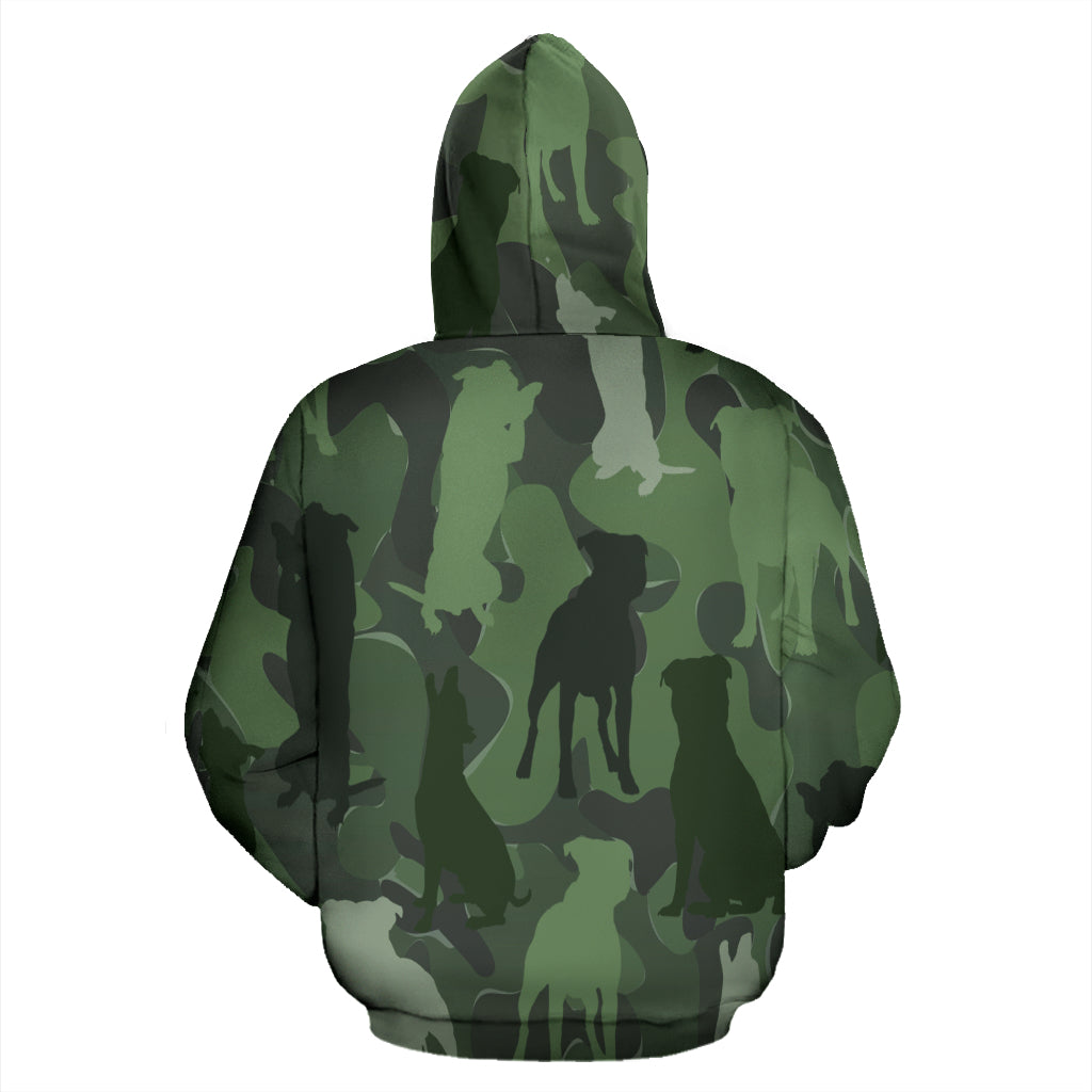 Staffordshire Bull Terrier (Staffie) Light Green Hoodie