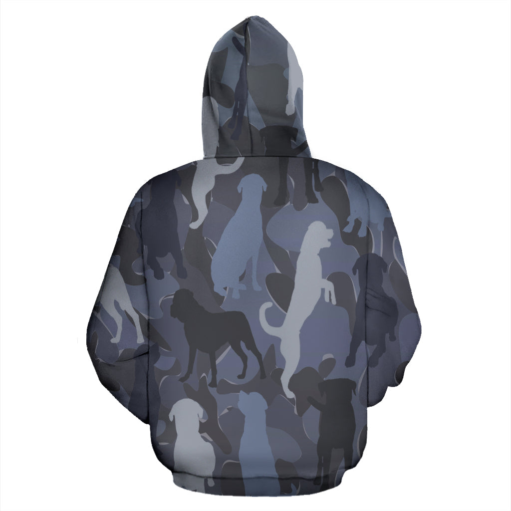 Rottweiler Dark Blue Hoodie