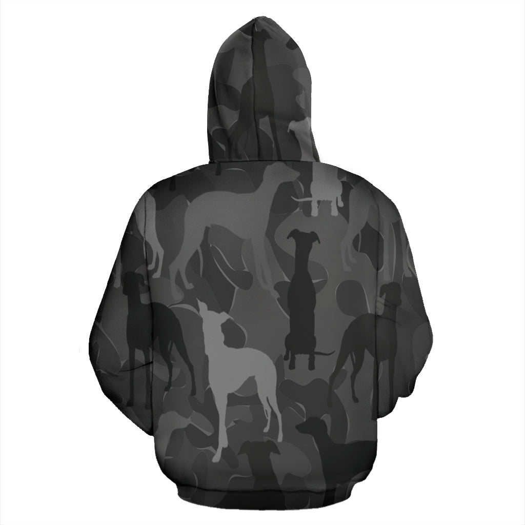 Whippet Dark Grey Hoodie