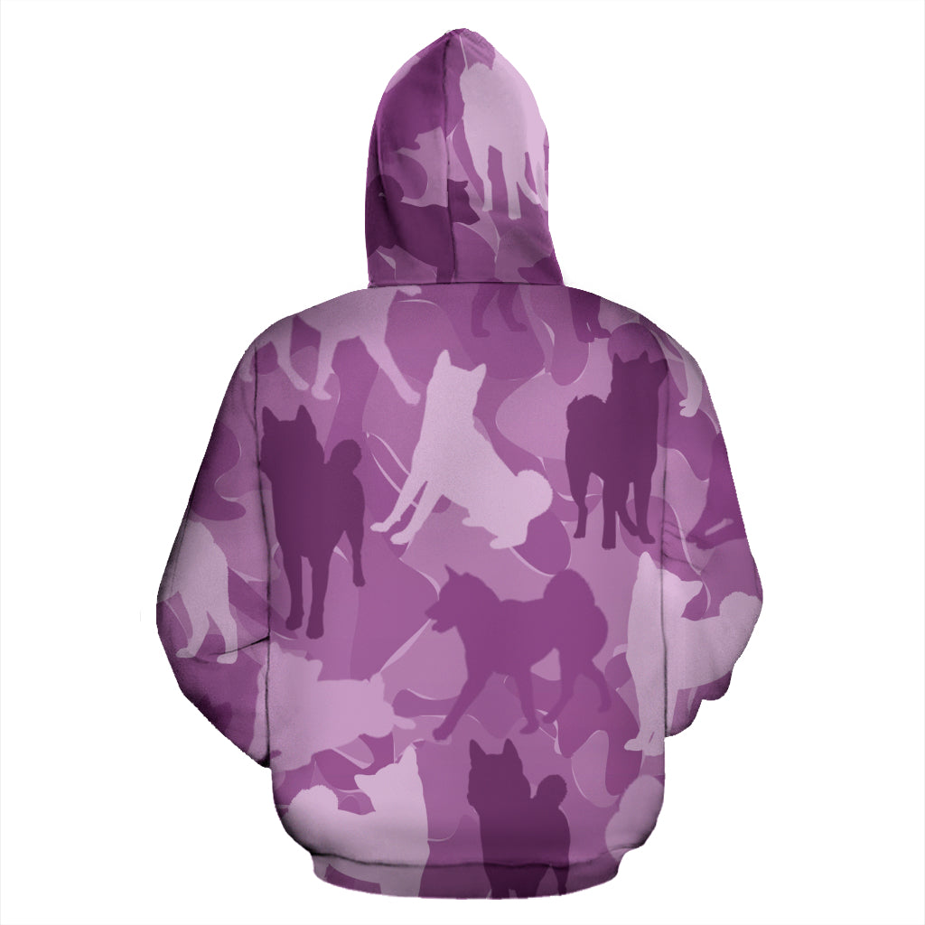 Shiba Inu Pink Hoodie