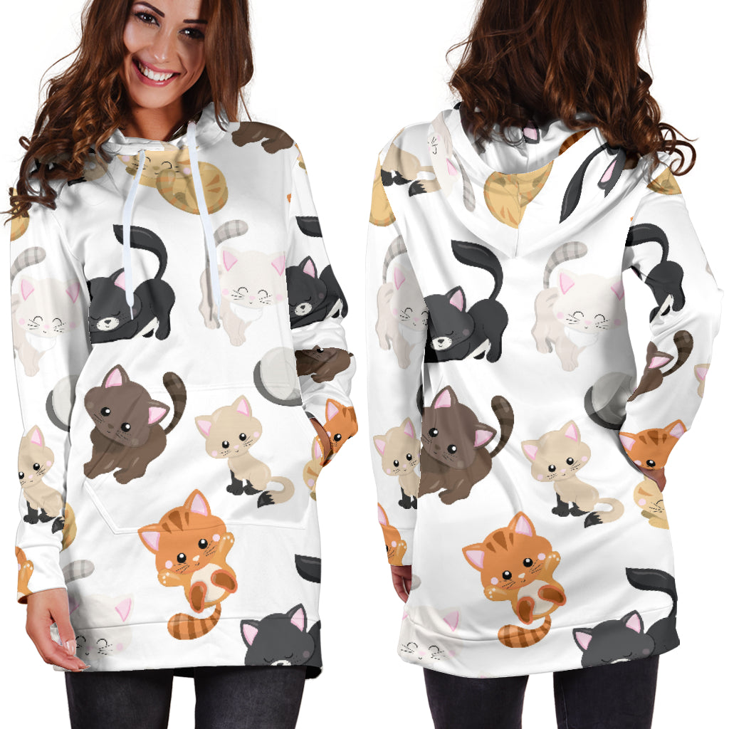 Kitty Kat Hoodie Dress