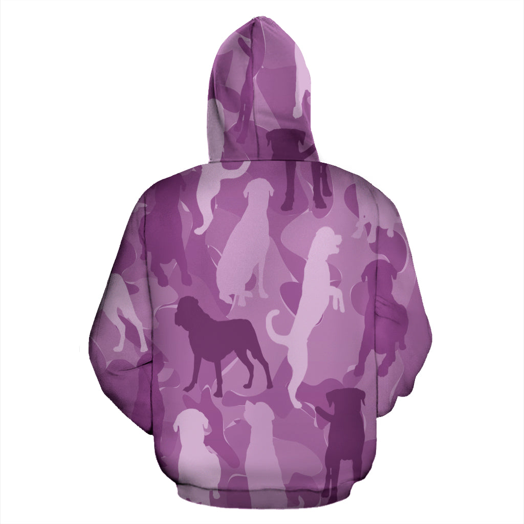 Rottweiler Pink Hoodie