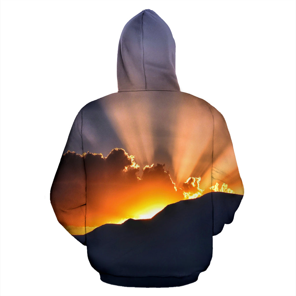 Sun's Rays Pullover Hoodie