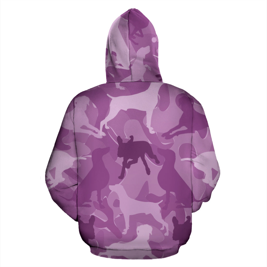 Weimaraner Pink Hoodie