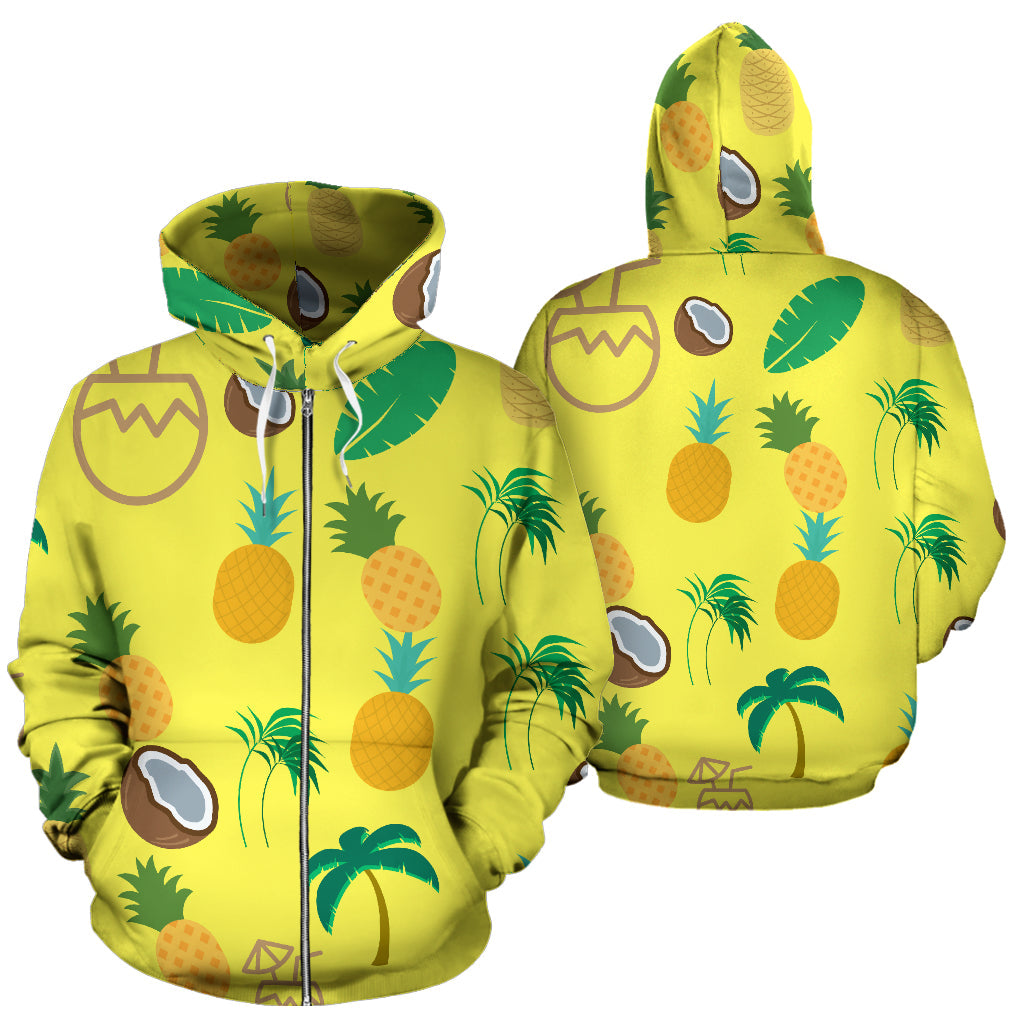 Pina Colada Zip-Up Hoodie