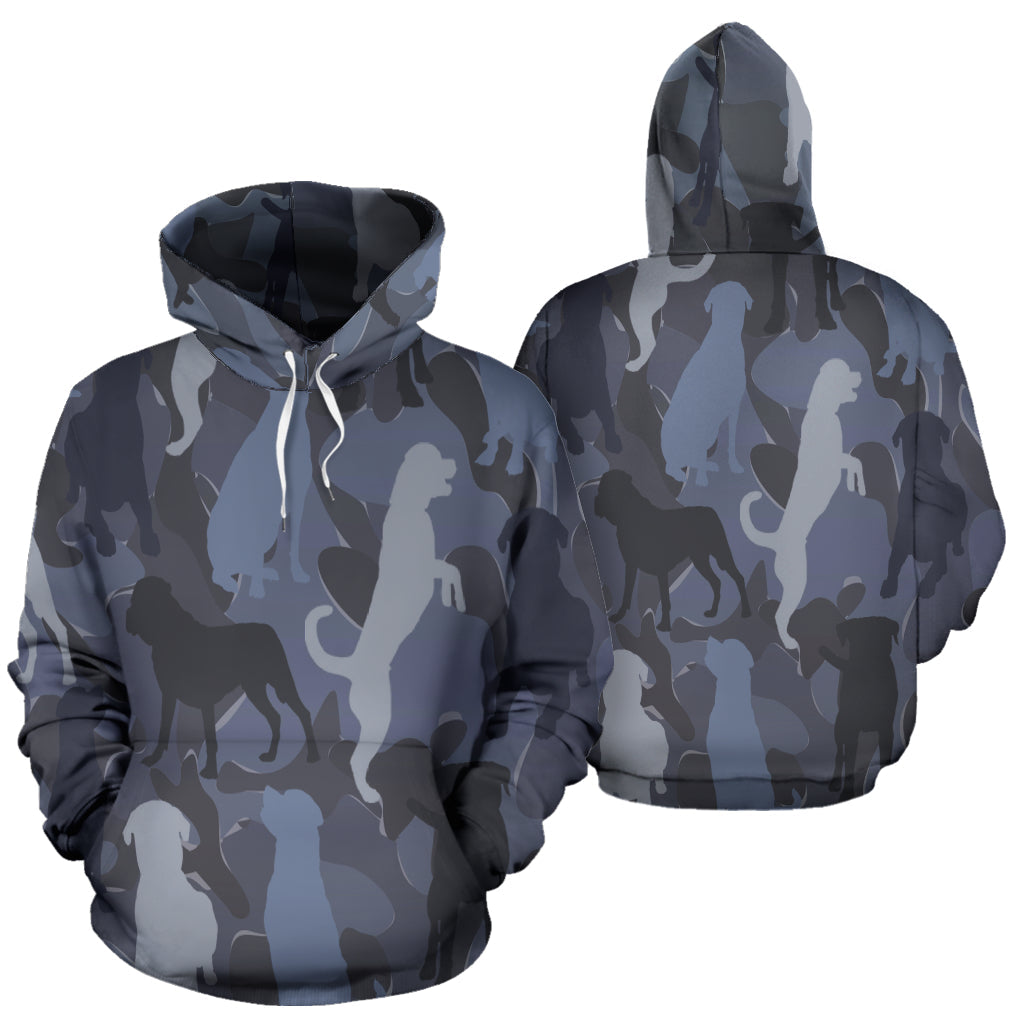 Rottweiler Dark Blue Hoodie