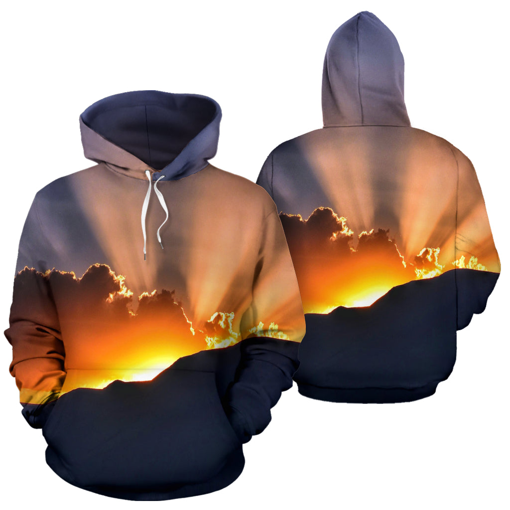 Sun's Rays Pullover Hoodie