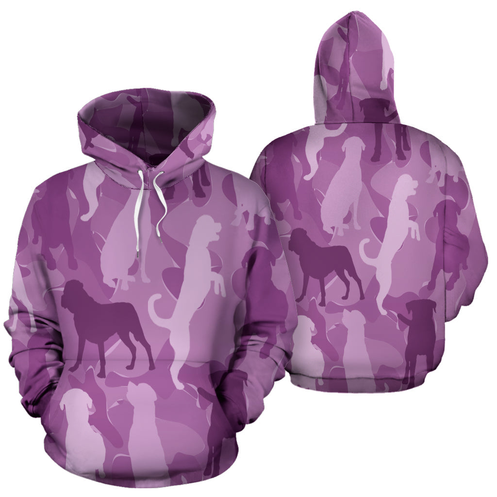 Rottweiler Pink Hoodie