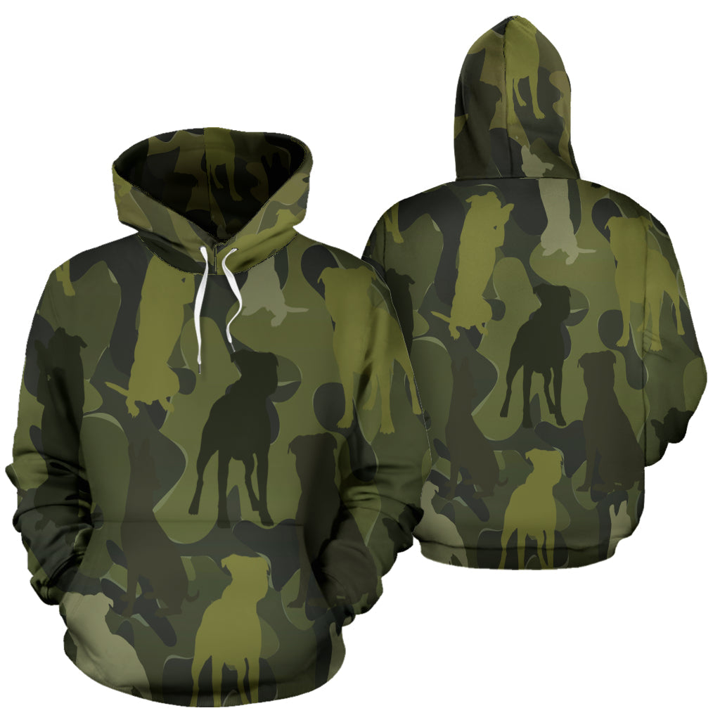 Staffordshire Bull Terrier (Staffie) Dark Green Hoodie