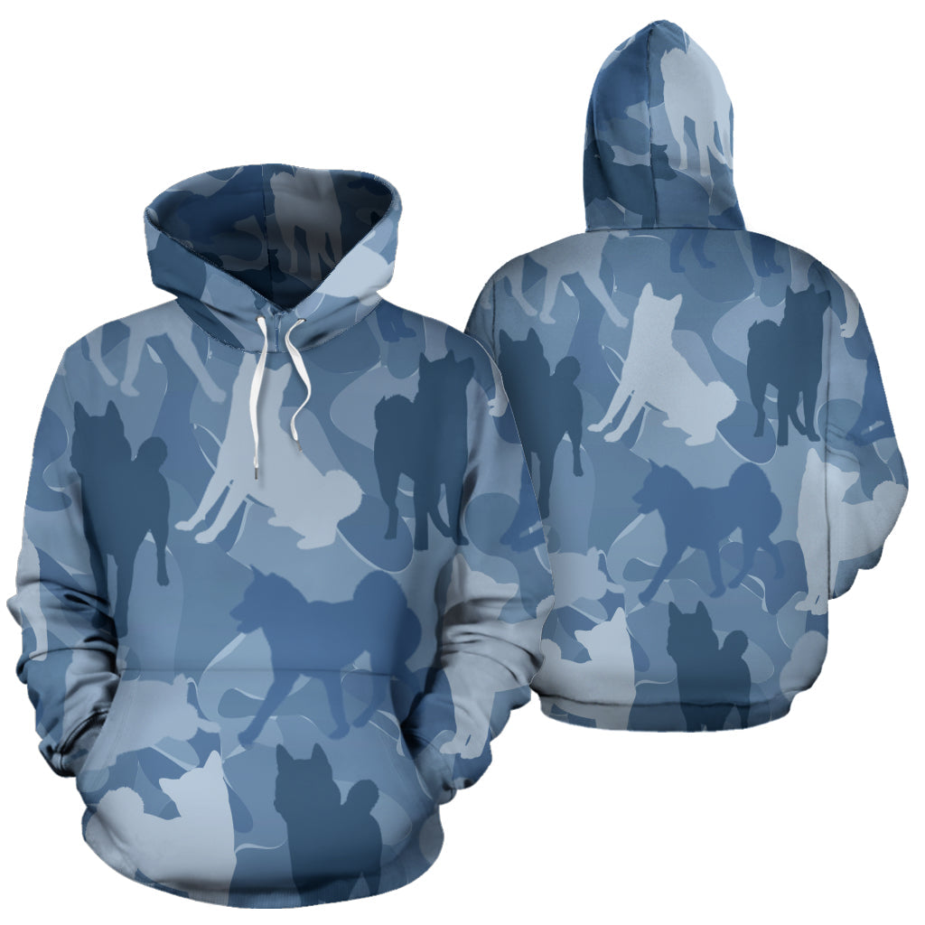 Shiba Inu Light Blue Hoodie