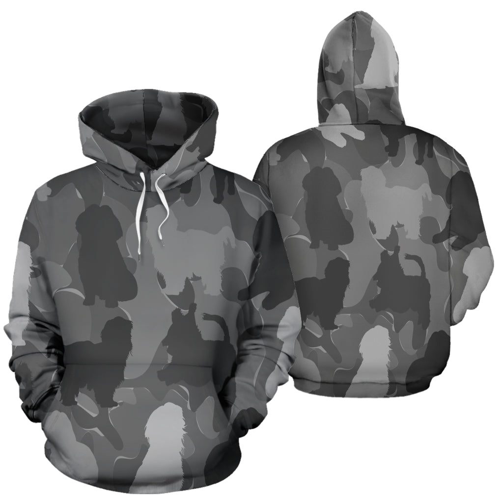 Shih Tzu Light Grey Hoodie