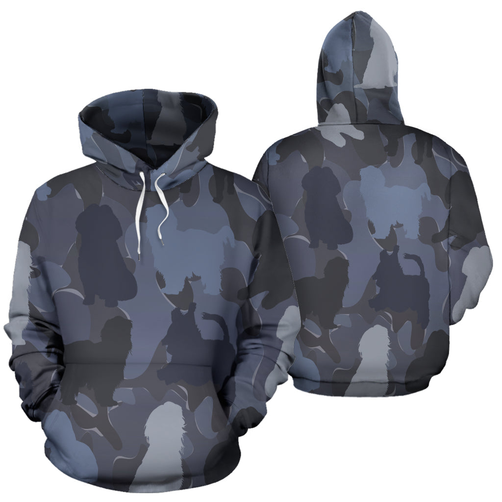 Shih Tzu Dark Blue Hoodie