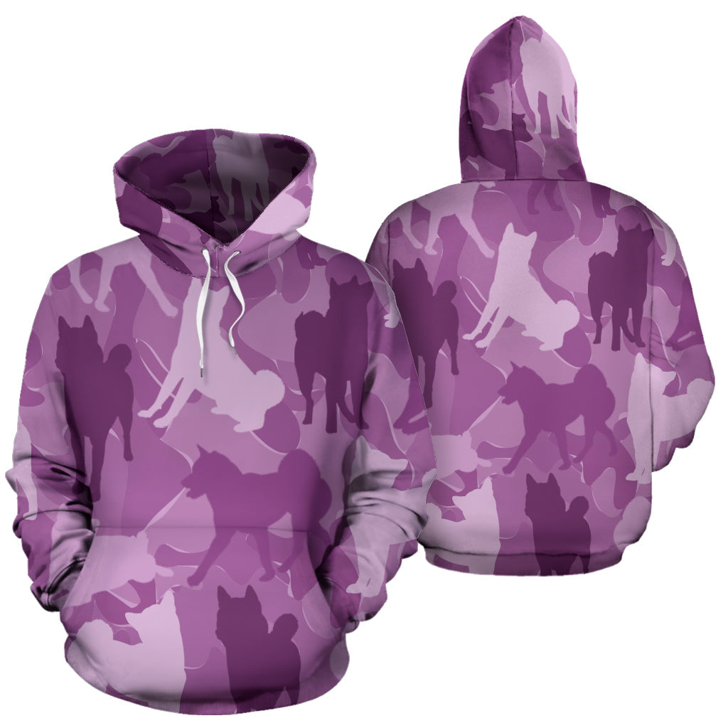 Shiba Inu Pink Hoodie